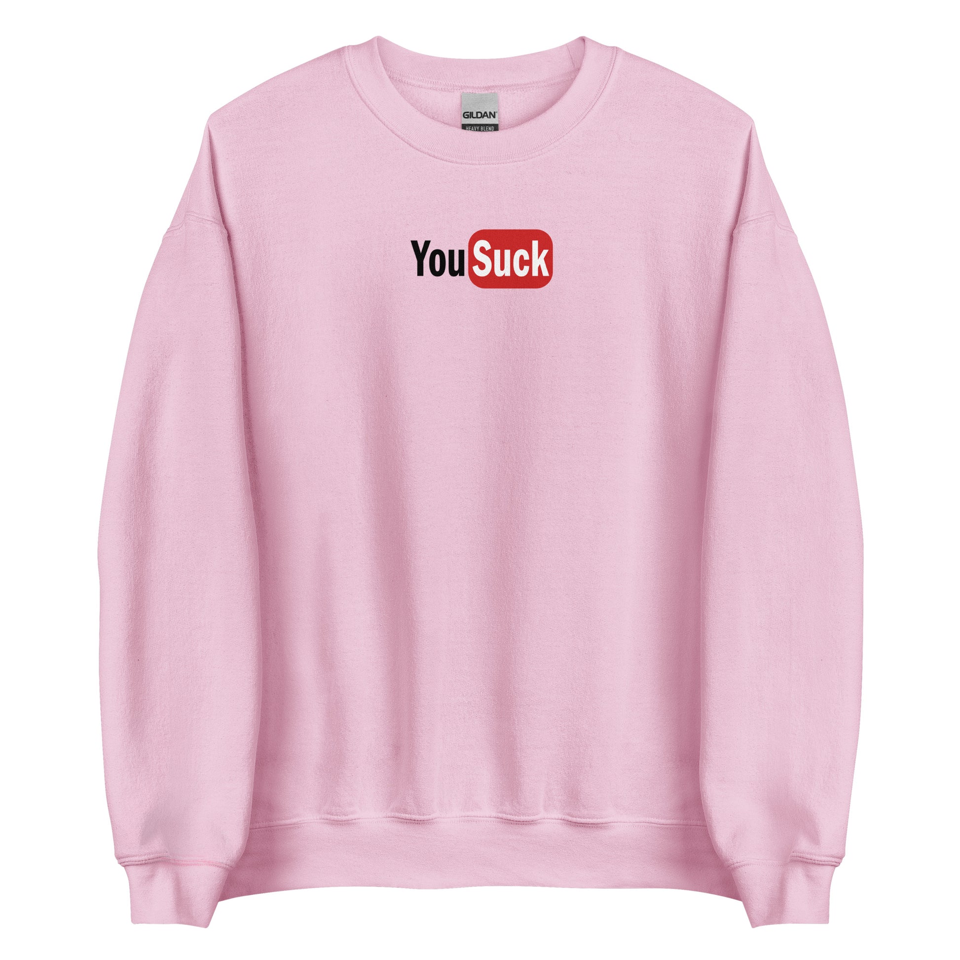 Sweat unisexe col rond YouSuck - Sedurro