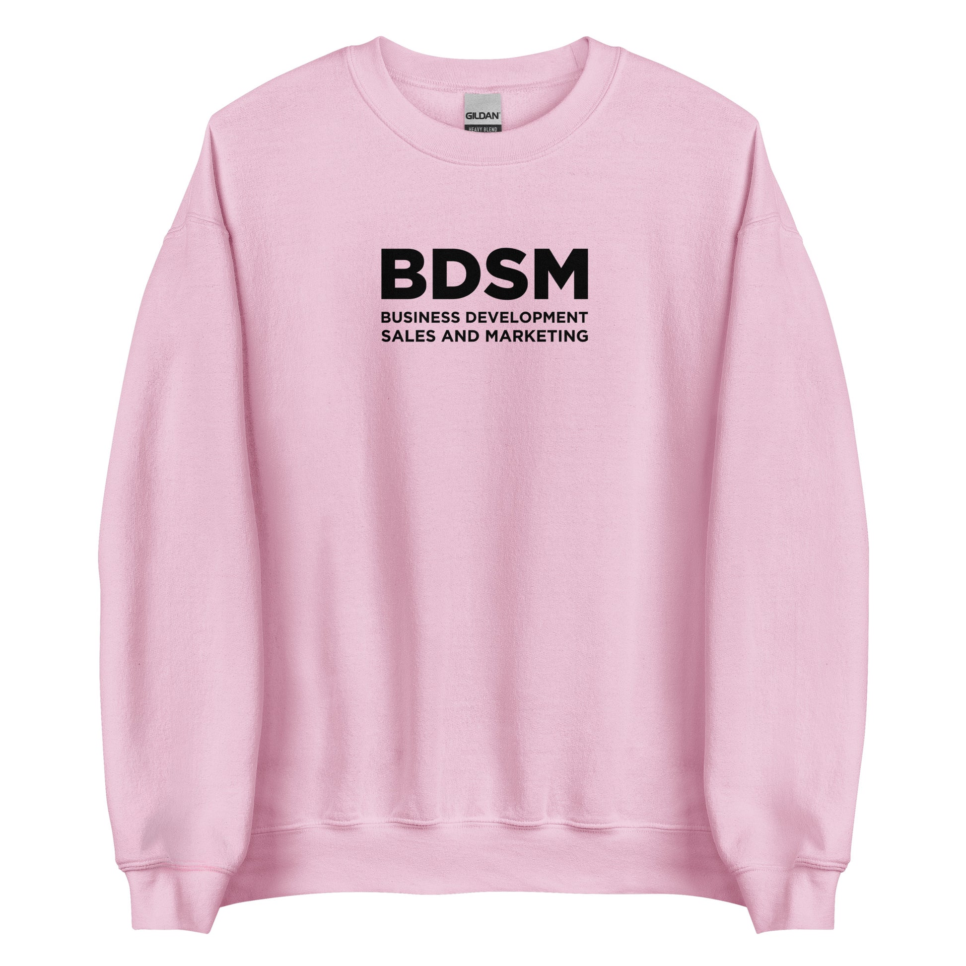 Sweat unisexe col rond BDSM Business Development Sales and Marketing - Sedurro