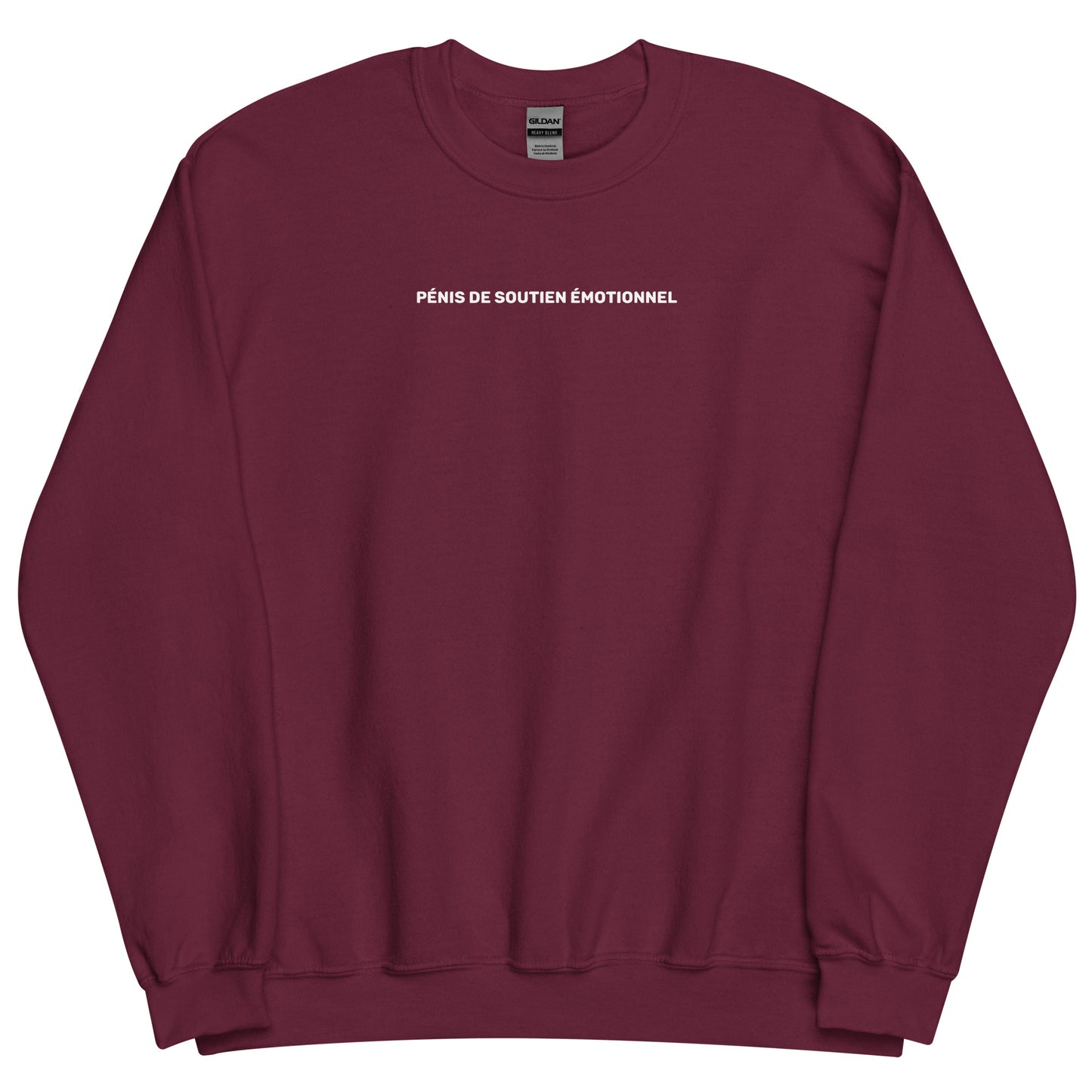 Sweat unisexe col rond Pénis de soutien émotionnel - Sedurro