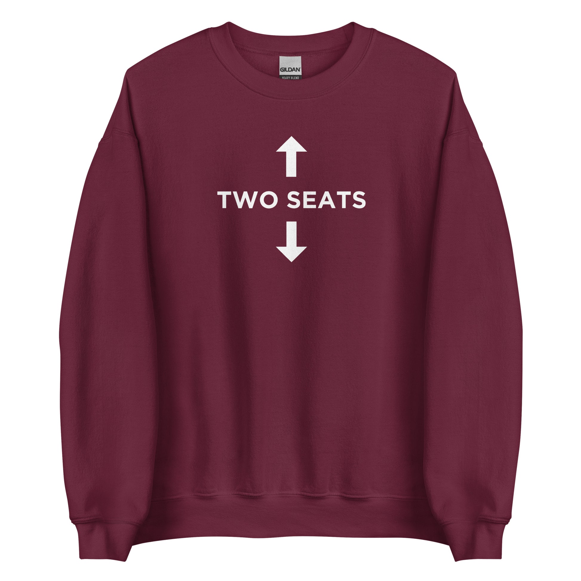 Sweat unisexe col rond Flèches two seats - Sedurro
