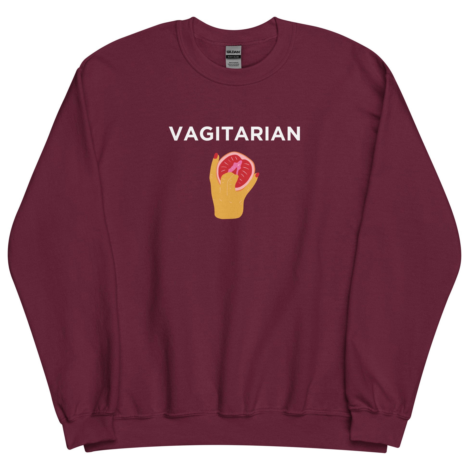 Sweat unisexe col rond Vagitarian - Sedurro