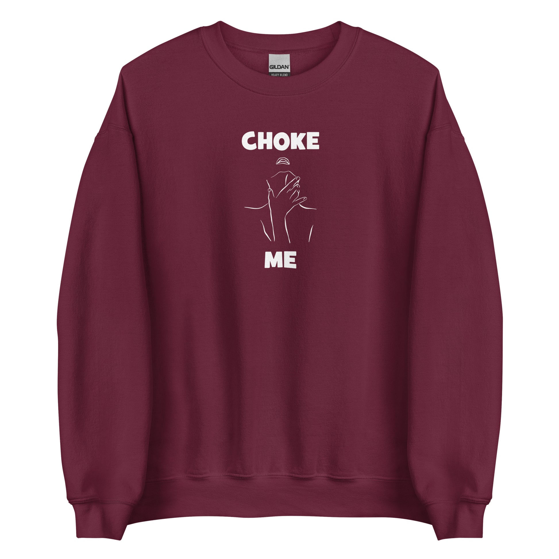 Sweat unisexe col rond Choke me - Sedurro