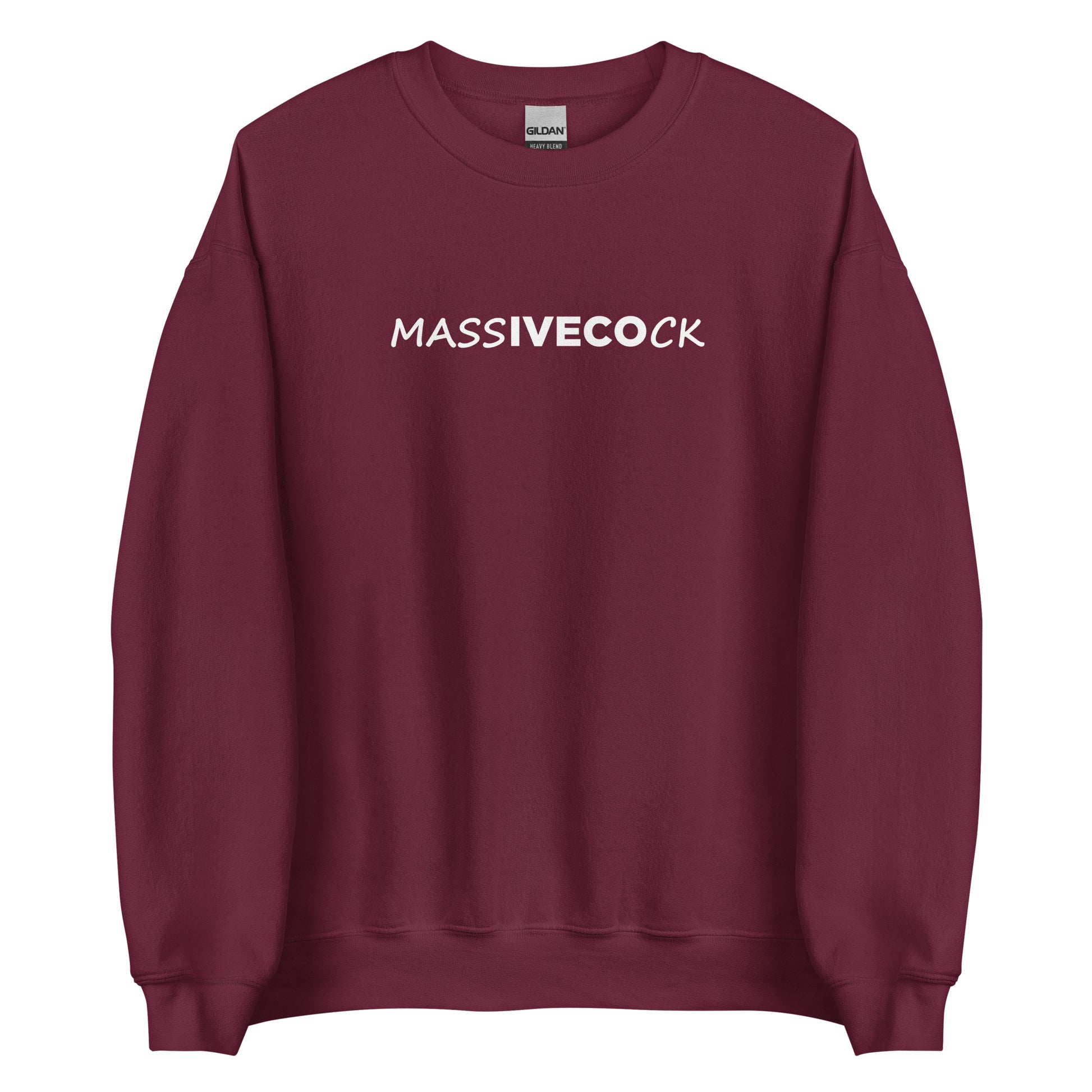 Sweat unisexe col rond Massive cock - Sedurro