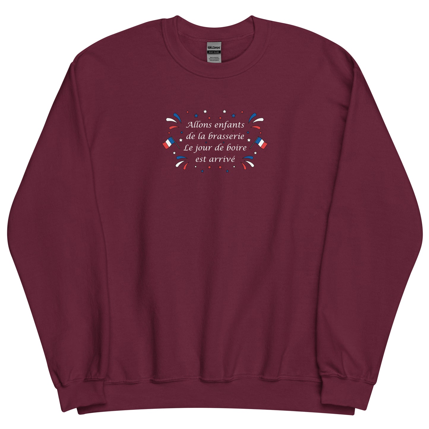 Sweat unisexe col rond Allons enfants de la brasserie - Sedurro