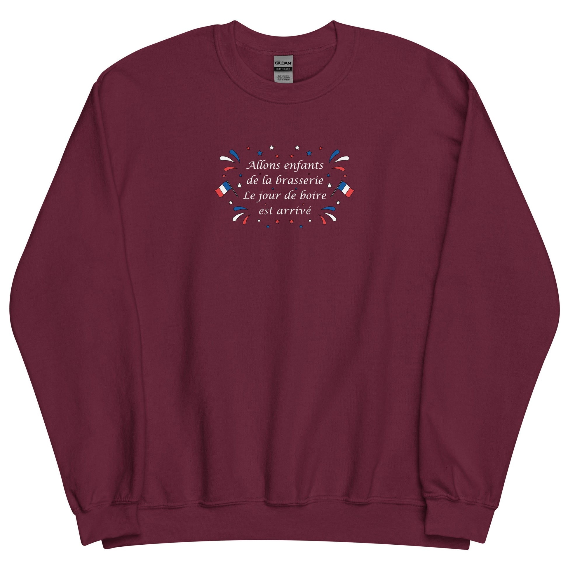 Sweat unisexe col rond Allons enfants de la brasserie - Sedurro