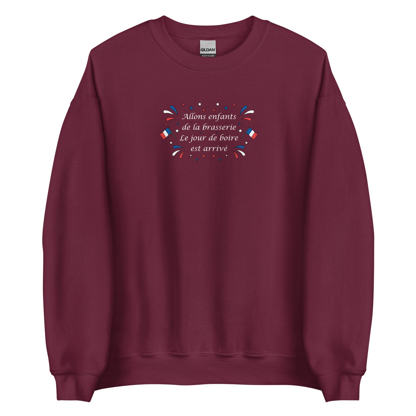 Sweat unisexe col rond Allons enfants de la brasserie - Sedurro