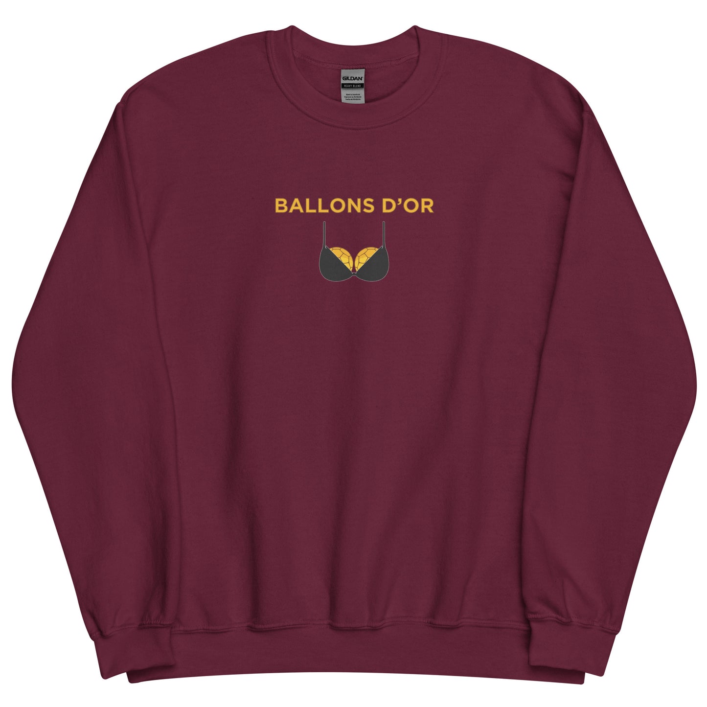 Sweat unisexe col rond Ballons d'or - Sedurro