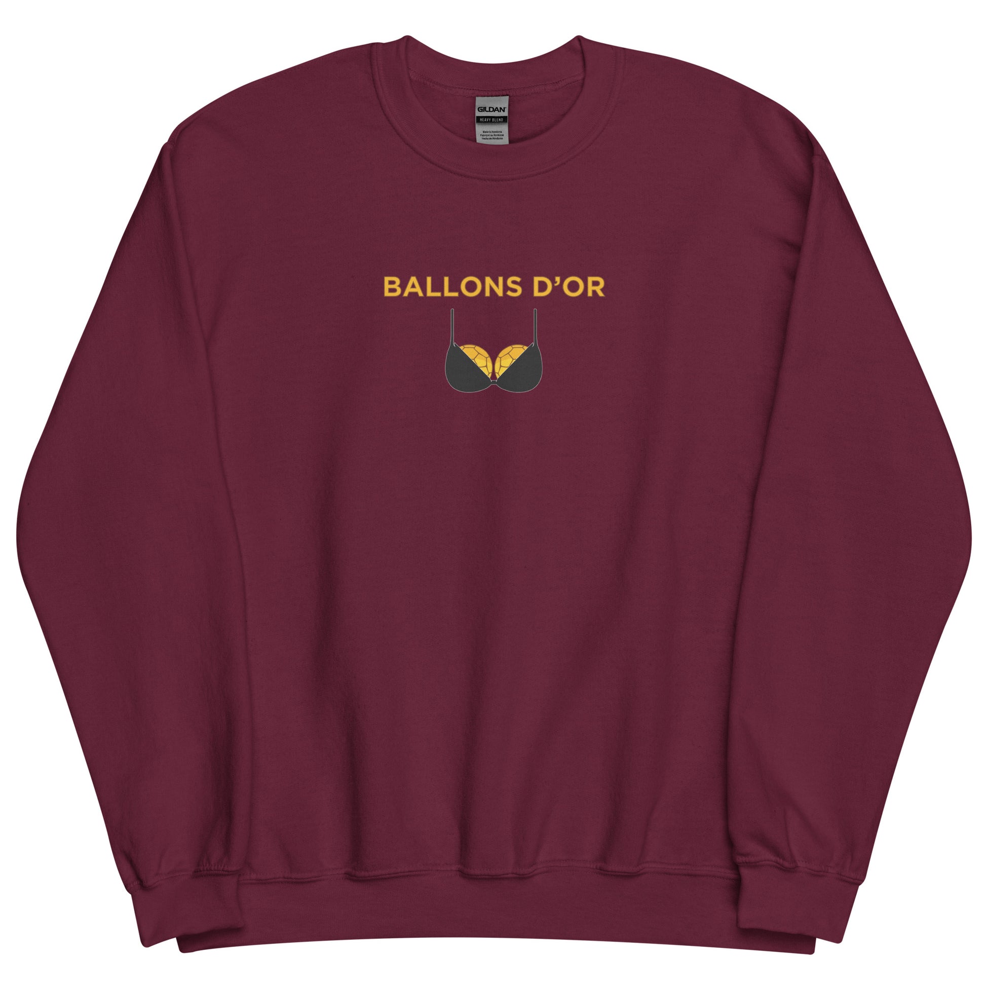 Sweat unisexe col rond Ballons d'or - Sedurro