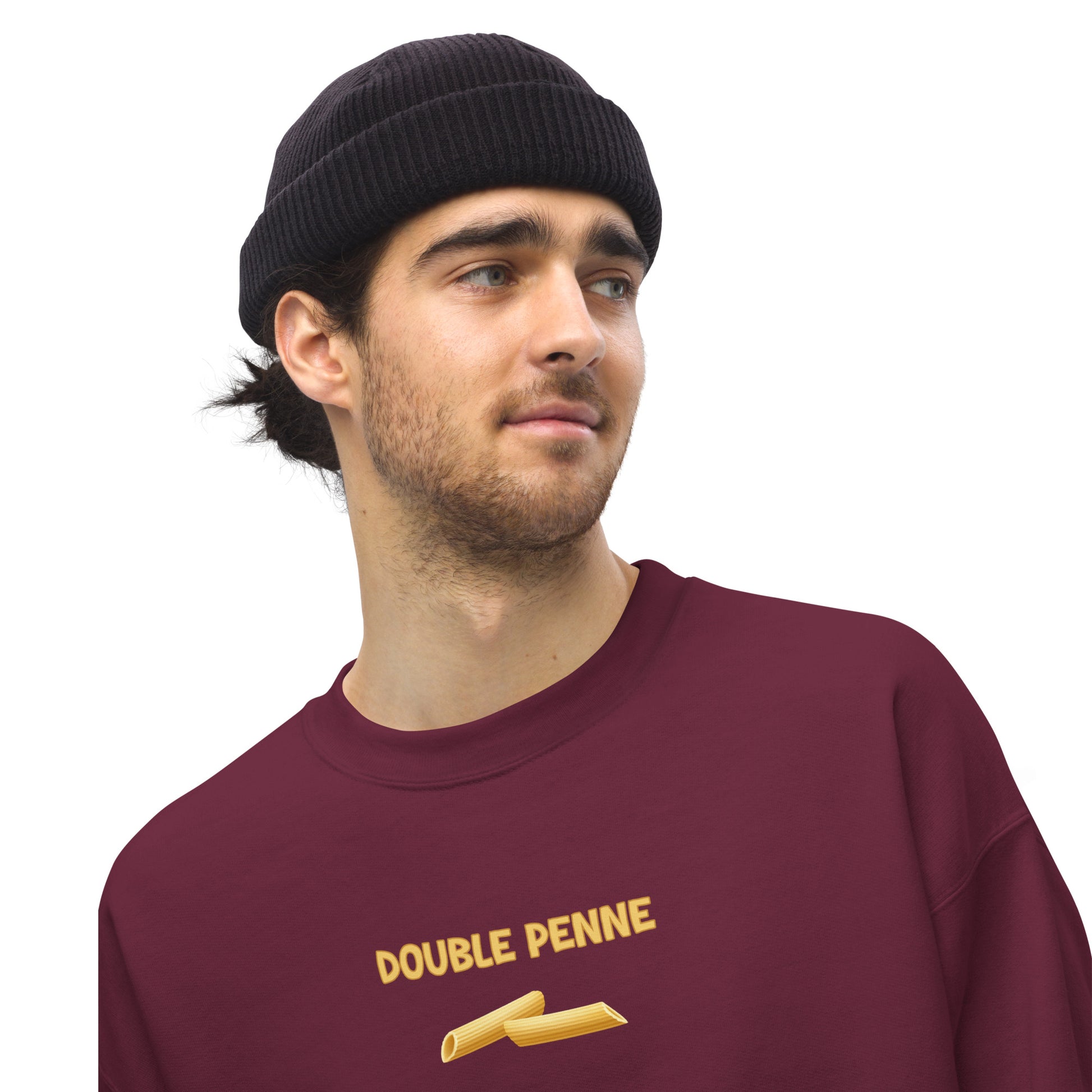Sweat unisexe col rond Double penne - Sedurro