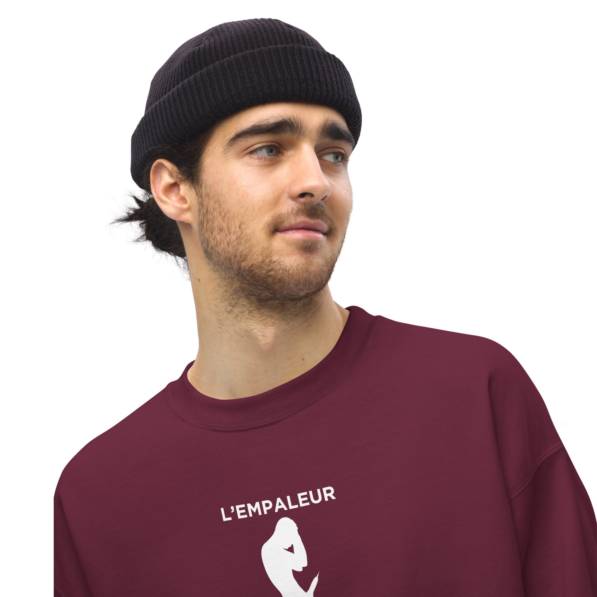 Sweat unisexe col rond L'empaleur state building - Sedurro