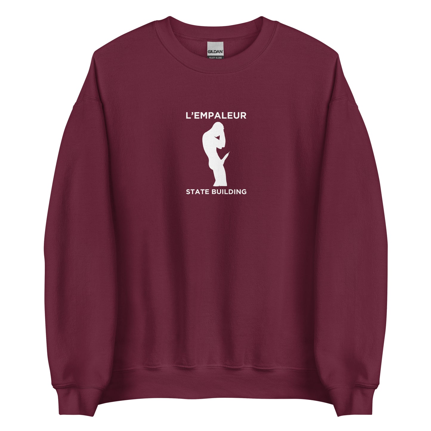 Sweat unisexe col rond L'empaleur state building - Sedurro