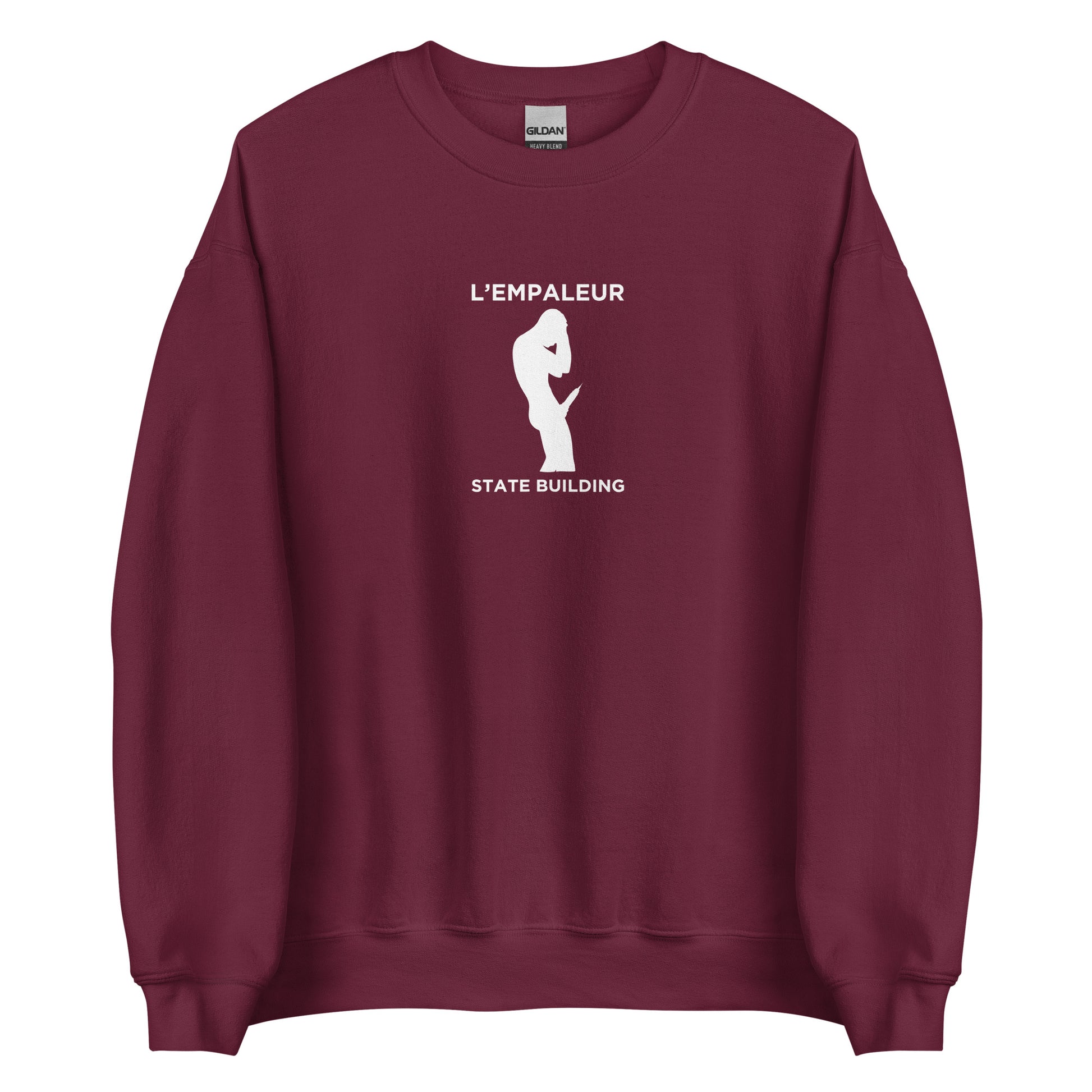 Sweat unisexe col rond L'empaleur state building - Sedurro