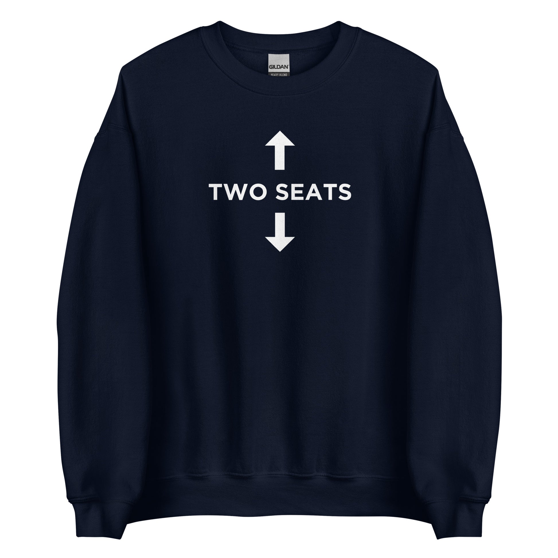 Sweat unisexe col rond Flèches two seats - Sedurro