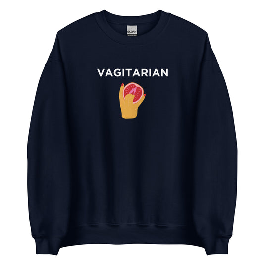 Sweat unisexe col rond Vagitarian - Sedurro