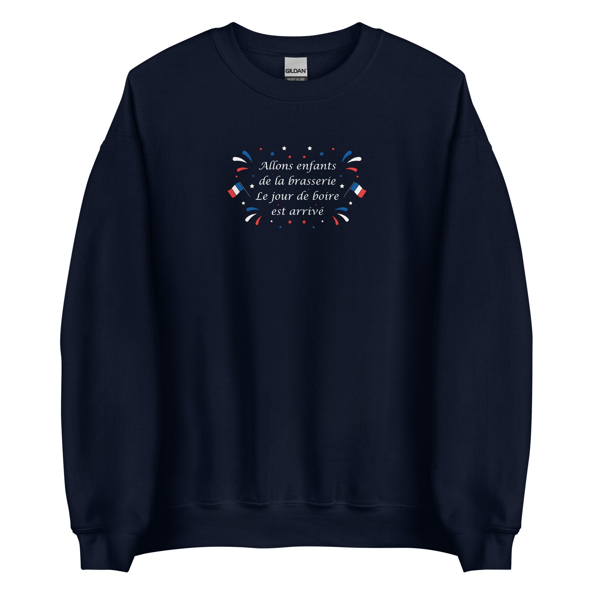 Sweat unisexe col rond Allons enfants de la brasserie - Sedurro