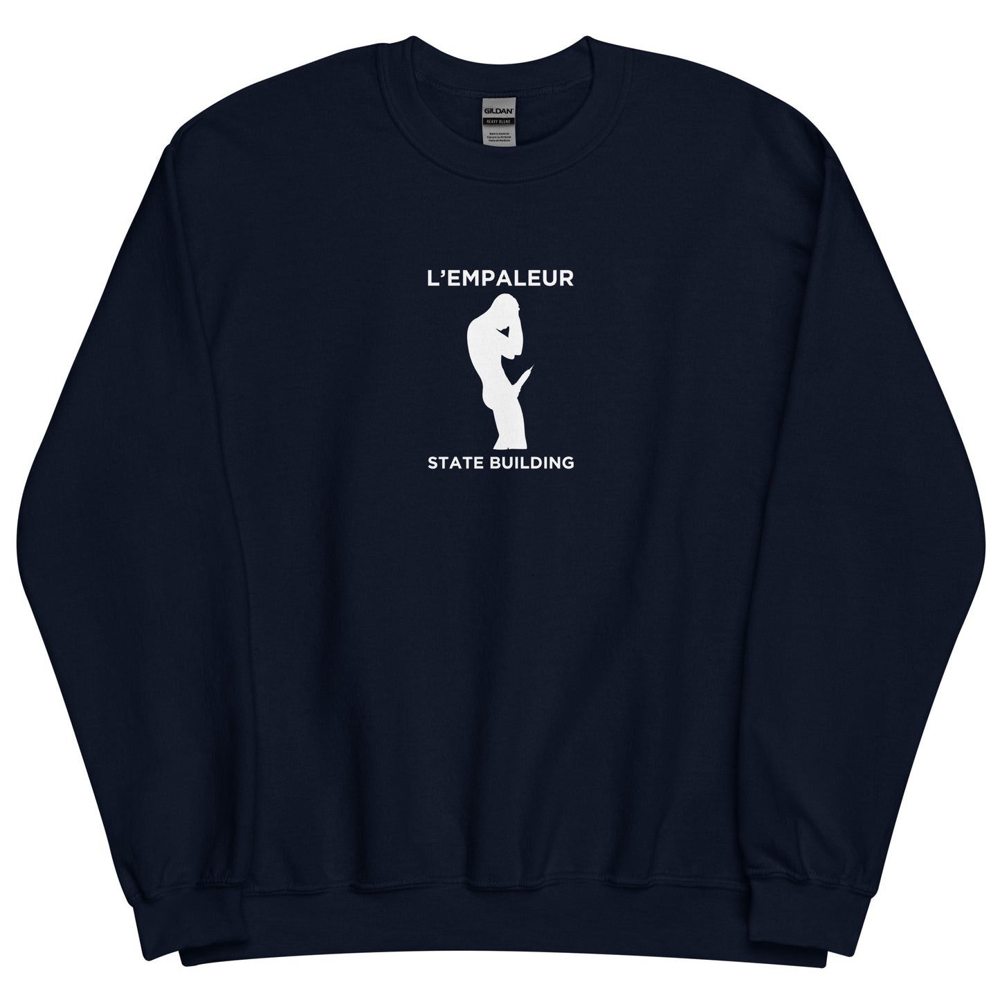 Sweat unisexe col rond L'empaleur state building - Sedurro