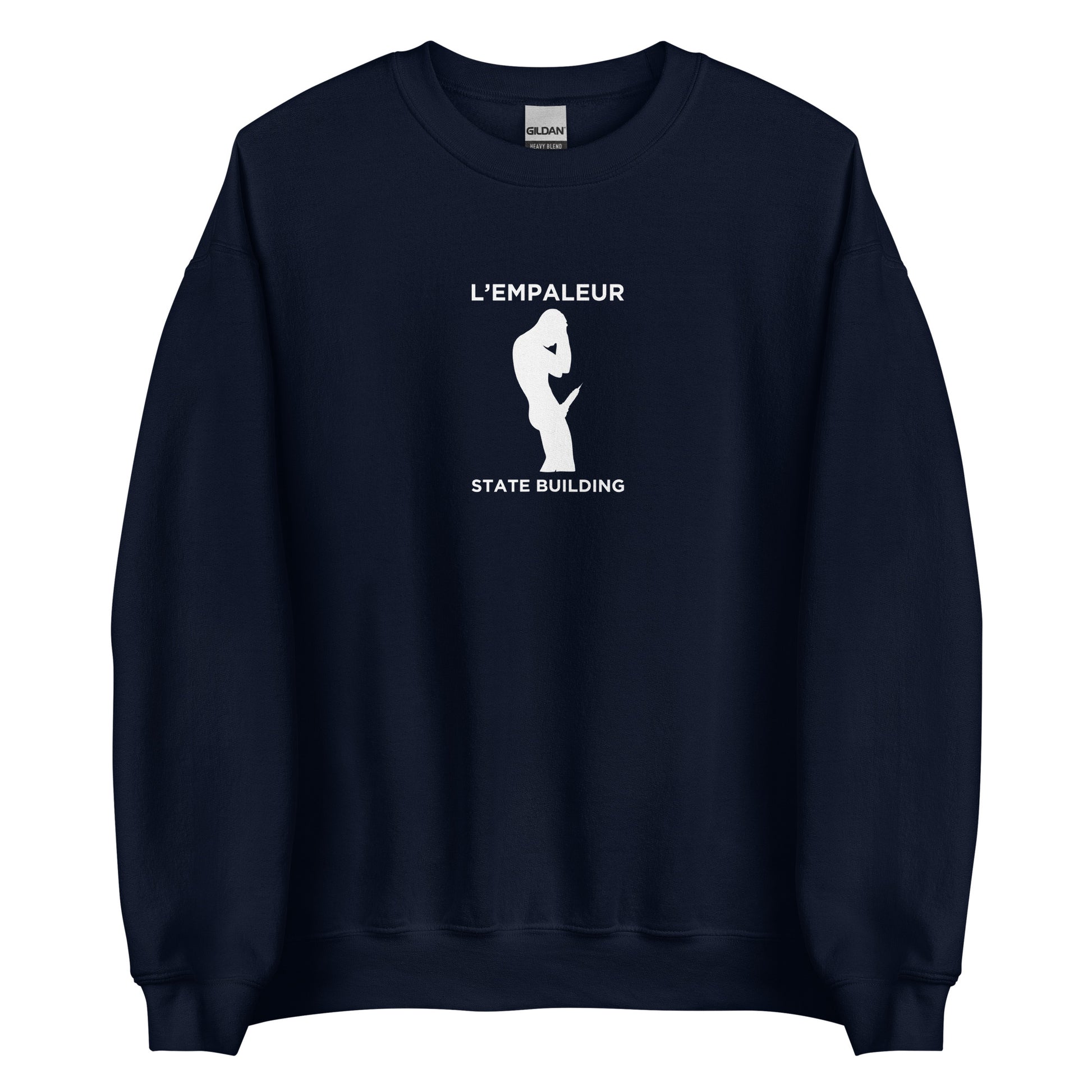 Sweat unisexe col rond L'empaleur state building - Sedurro
