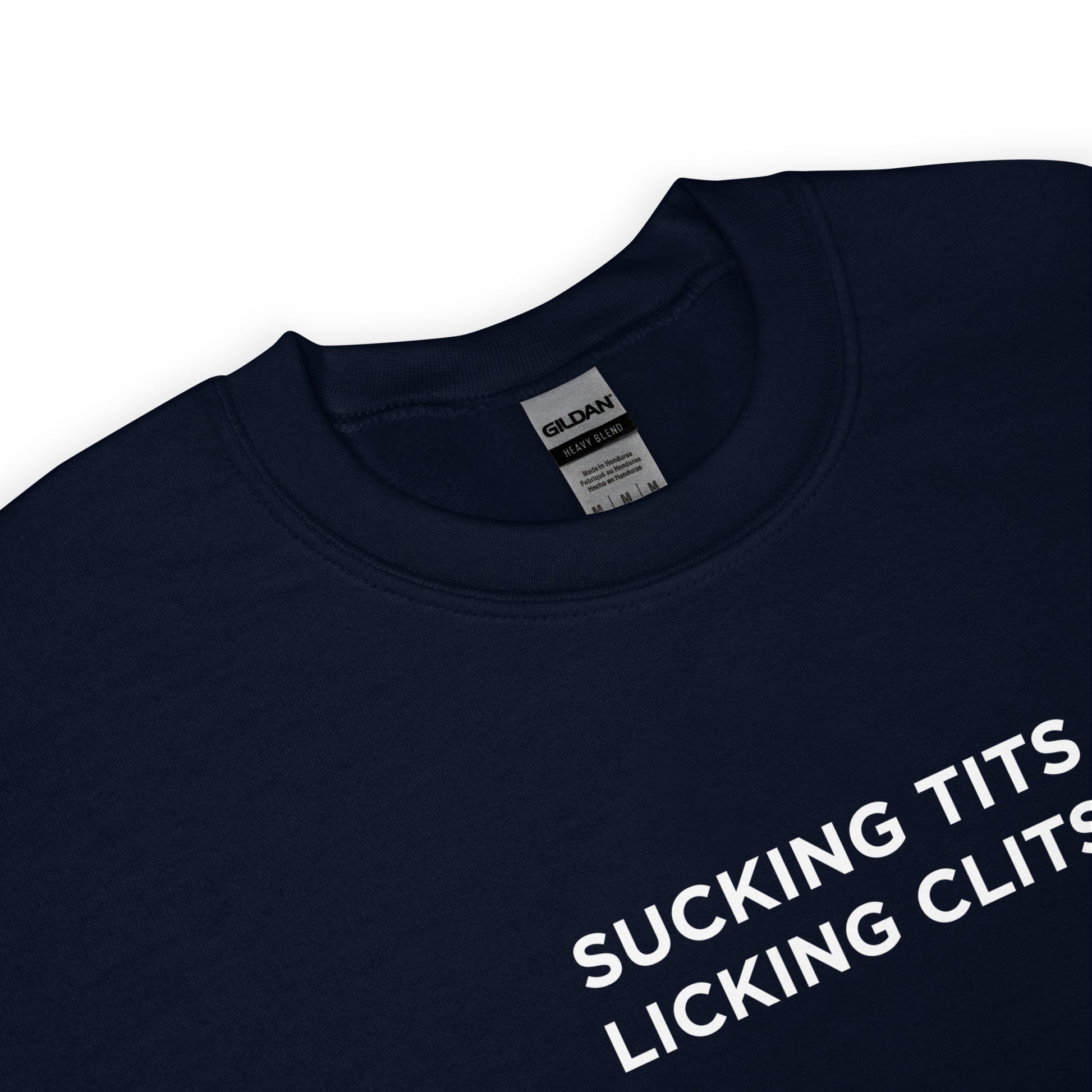 Sweat unisexe col rond Sucking tits Licking clits - Sedurro