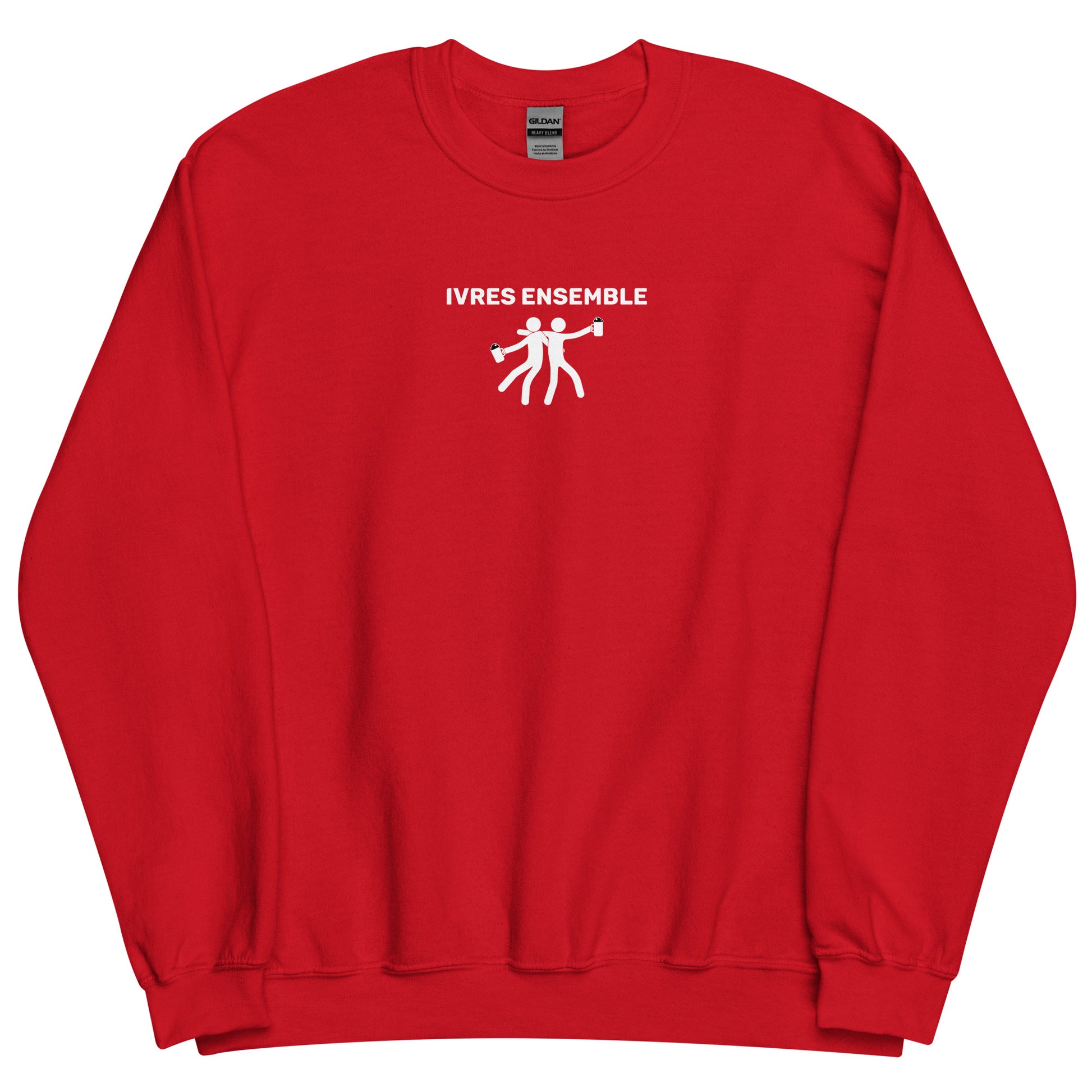 Sweat unisexe col rond Ivres ensemble - Sedurro