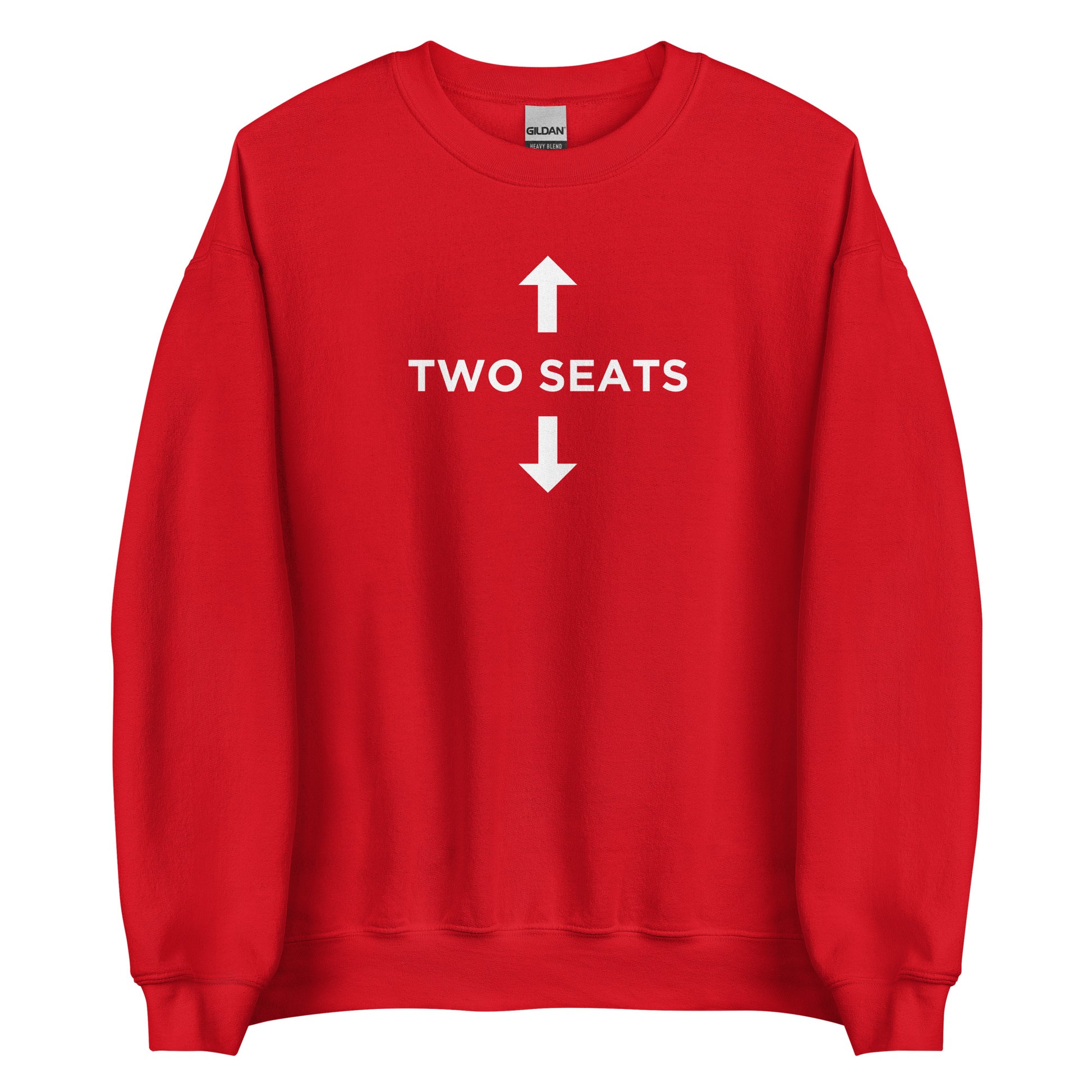 Sweat unisexe col rond Flèches two seats - Sedurro