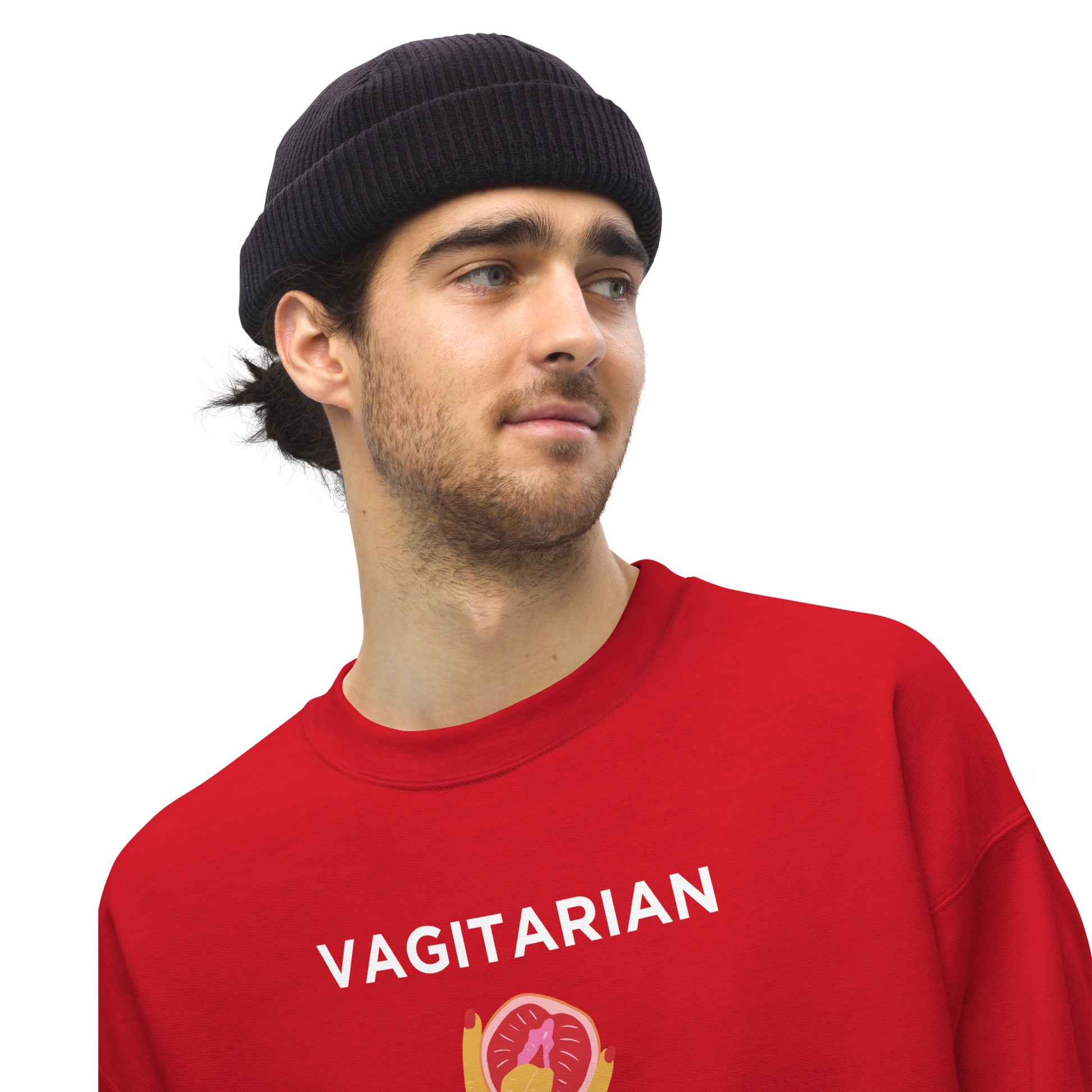 Sweat unisexe col rond Vagitarian - Sedurro
