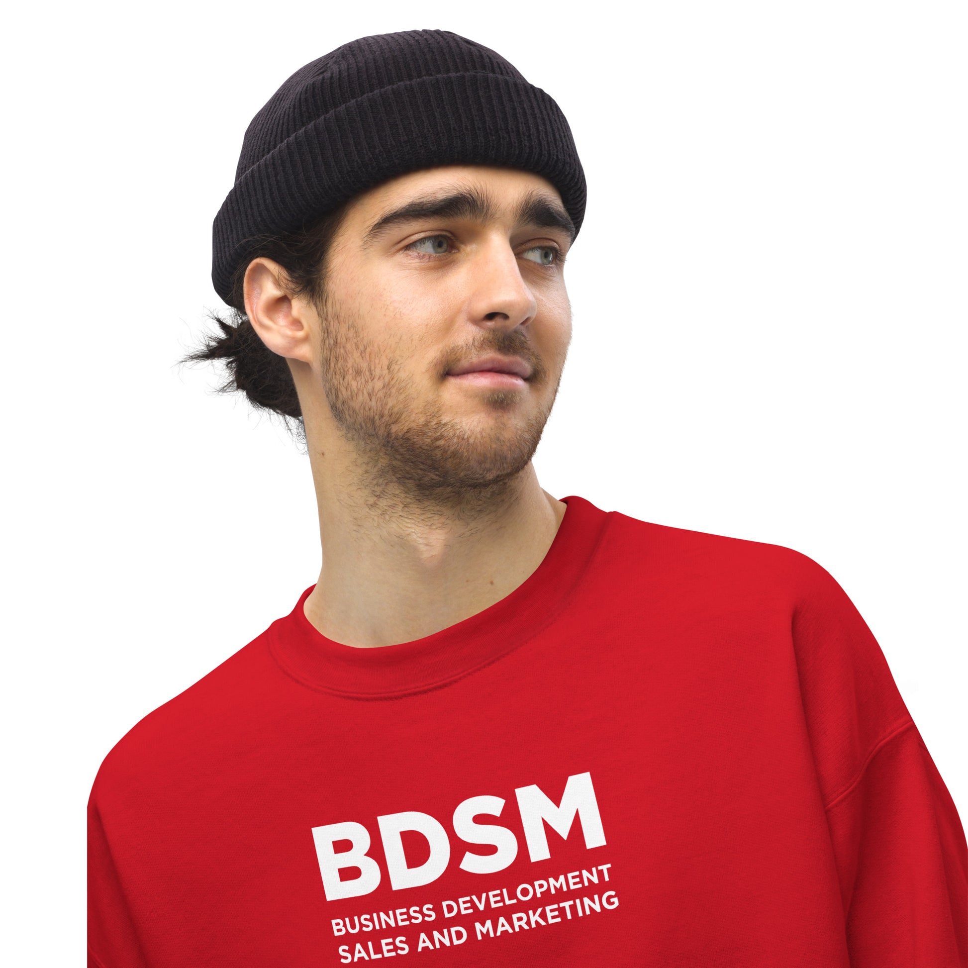 Sweat unisexe col rond BDSM Business Development Sales and Marketing - Sedurro