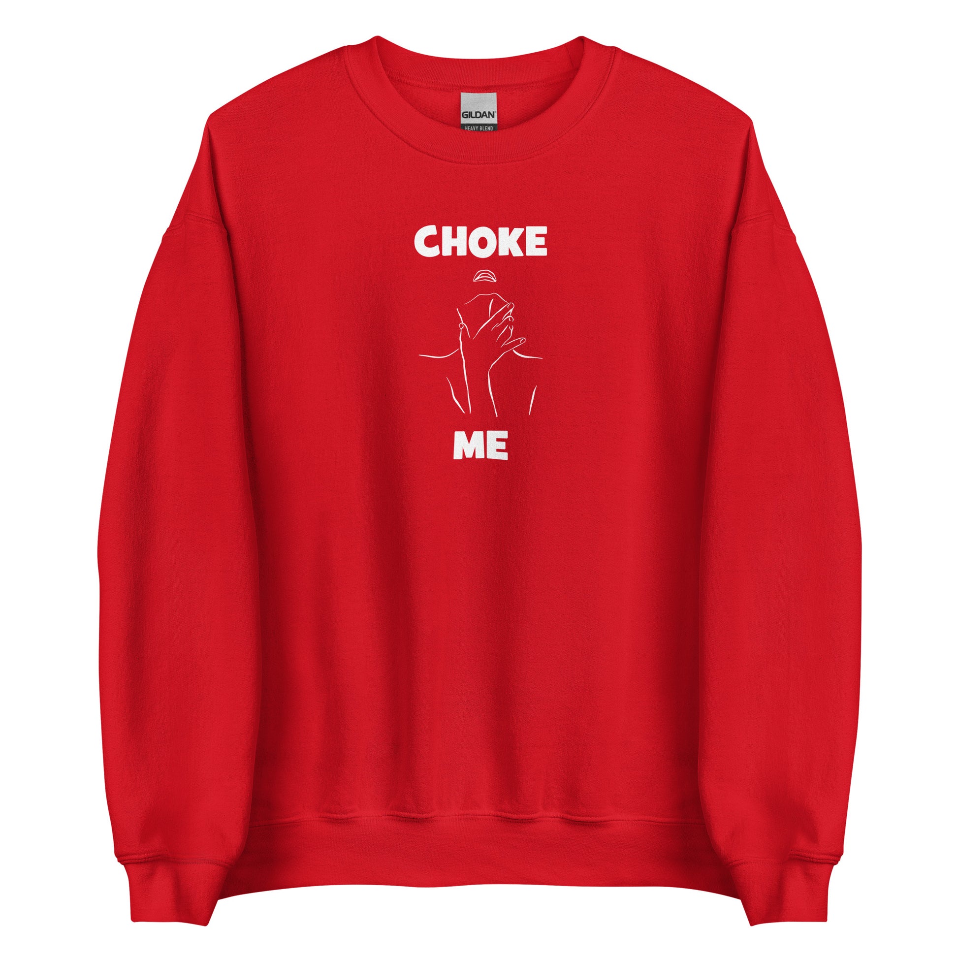 Sweat unisexe col rond Choke me - Sedurro