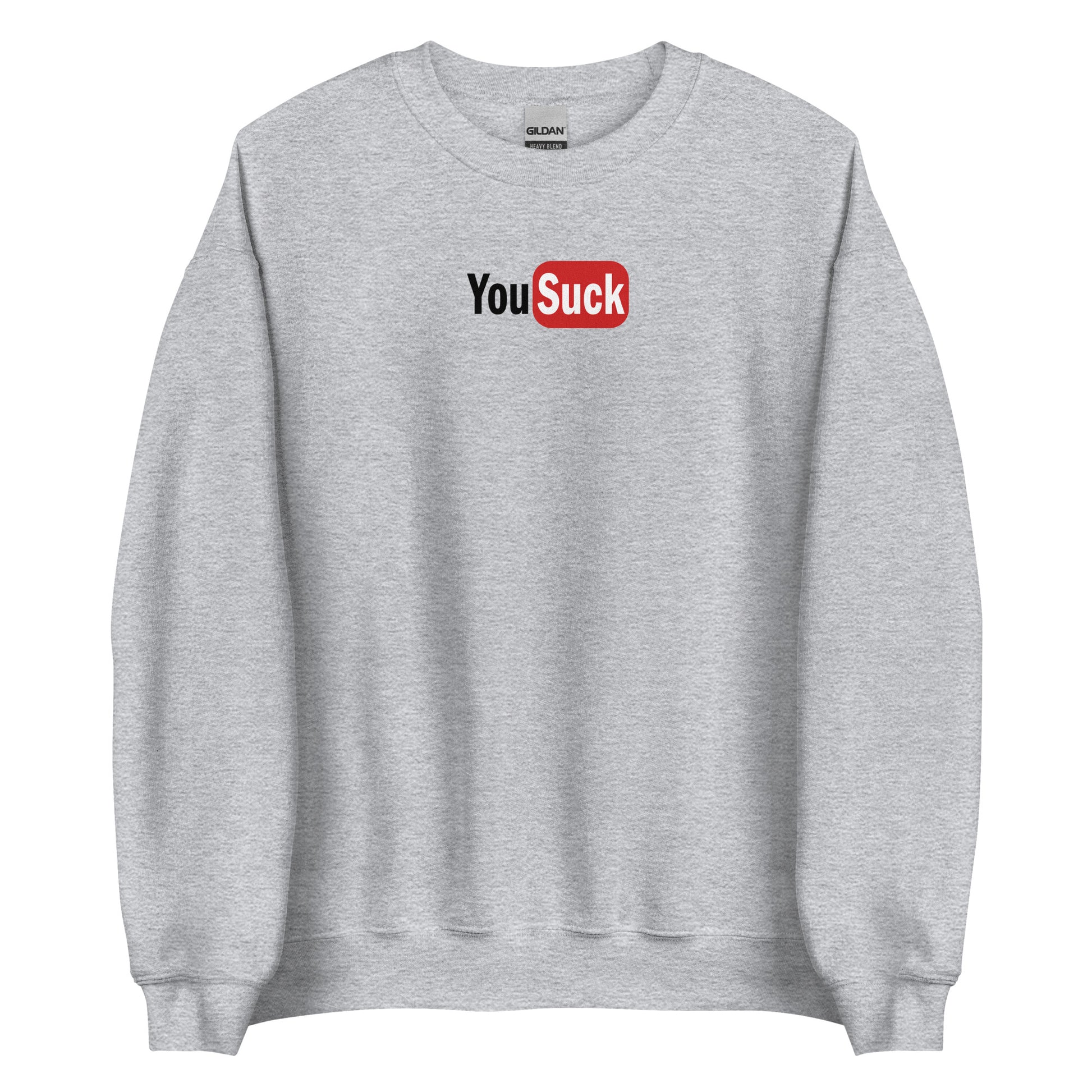 Sweat unisexe col rond YouSuck - Sedurro