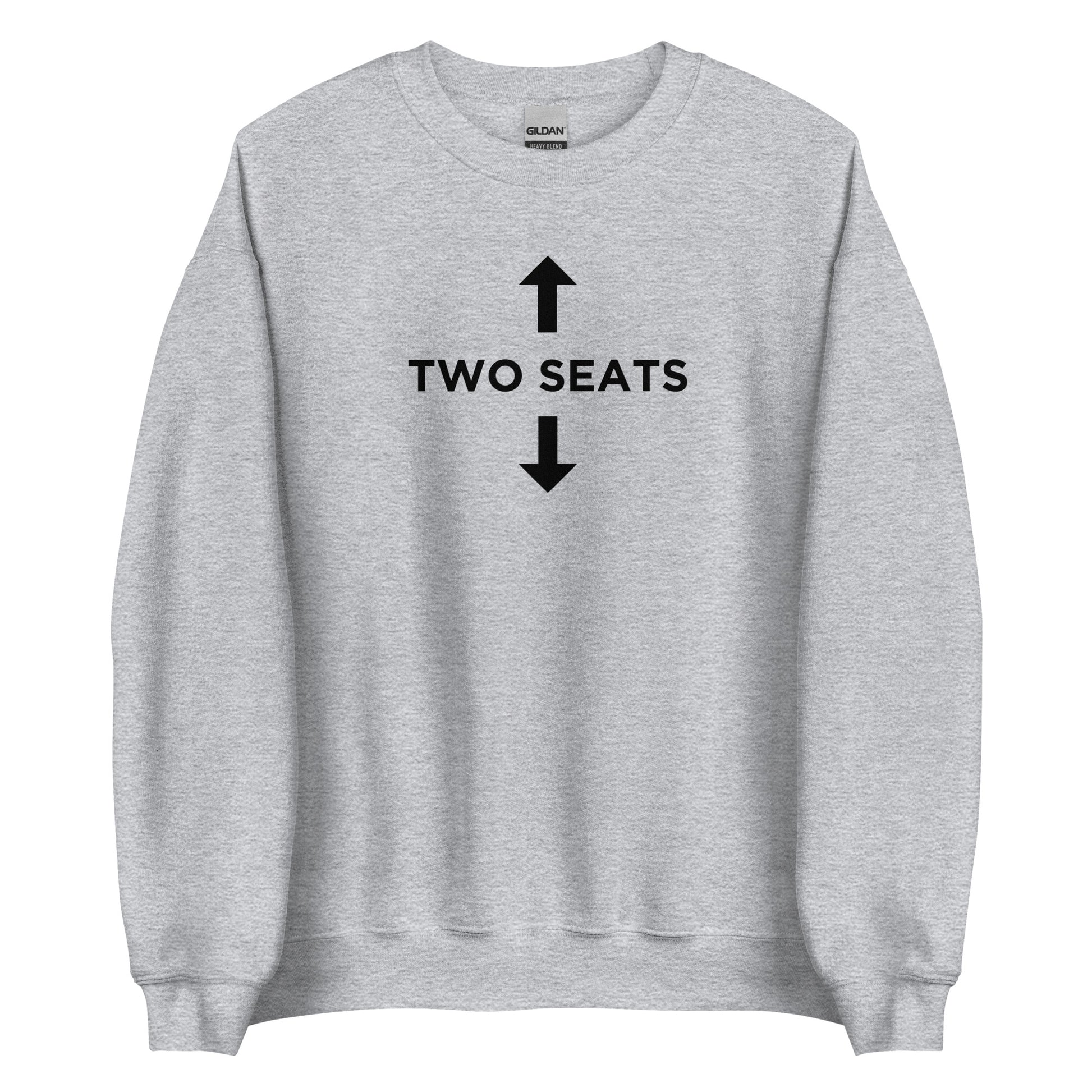 Sweat unisexe col rond Flèches two seats - Sedurro