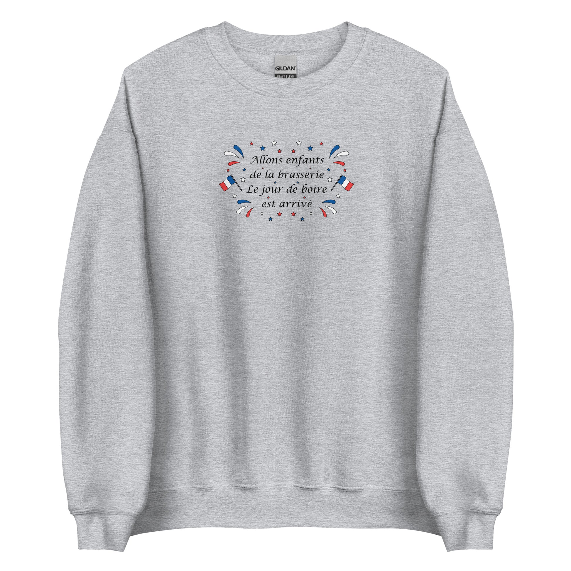 Sweat unisexe col rond Allons enfants de la brasserie - Sedurro