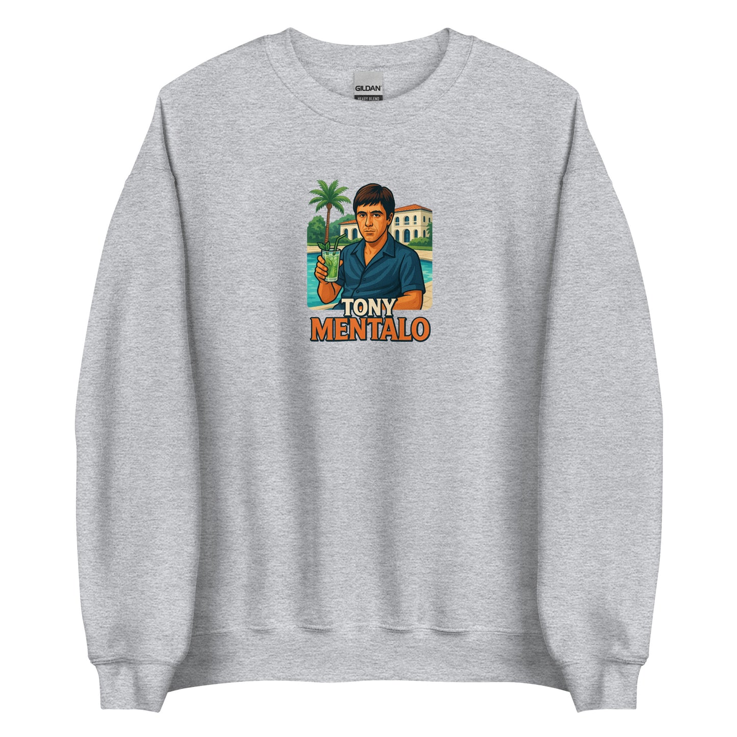 Sweat unisexe col rond Tony Mentalo - Sedurro