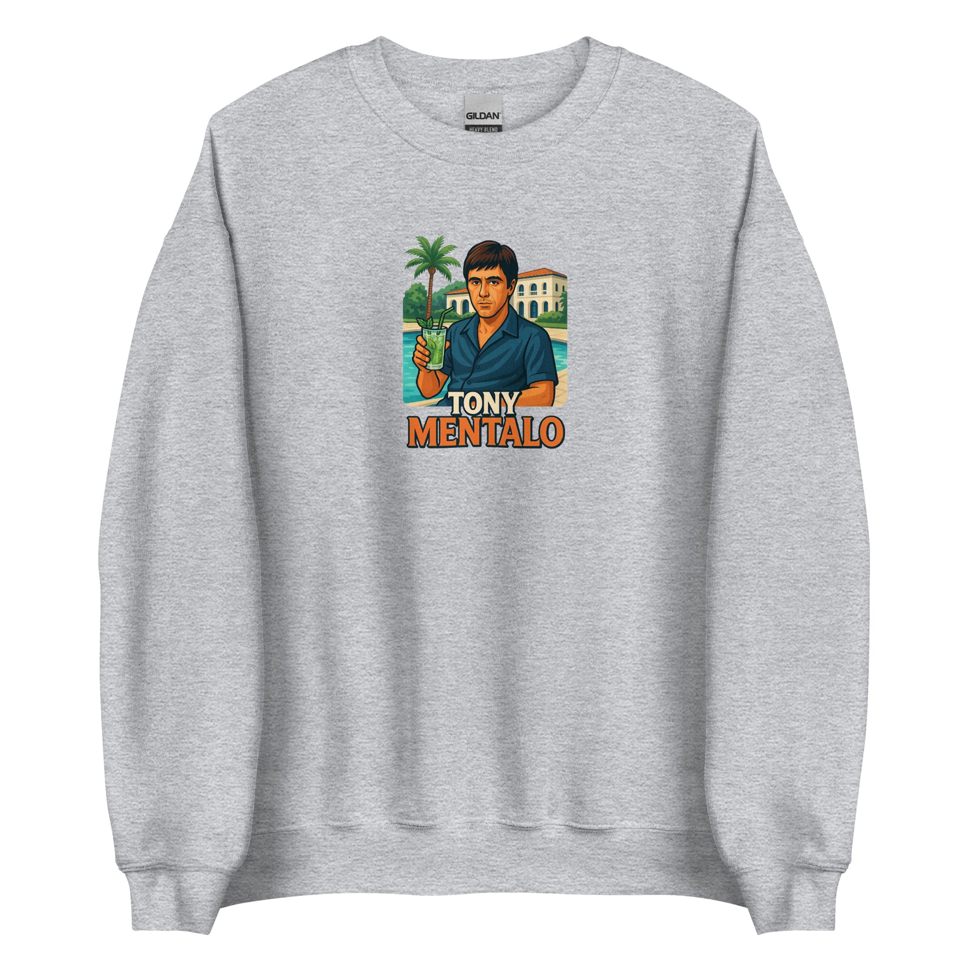 Sweat unisexe col rond Tony Mentalo - Sedurro