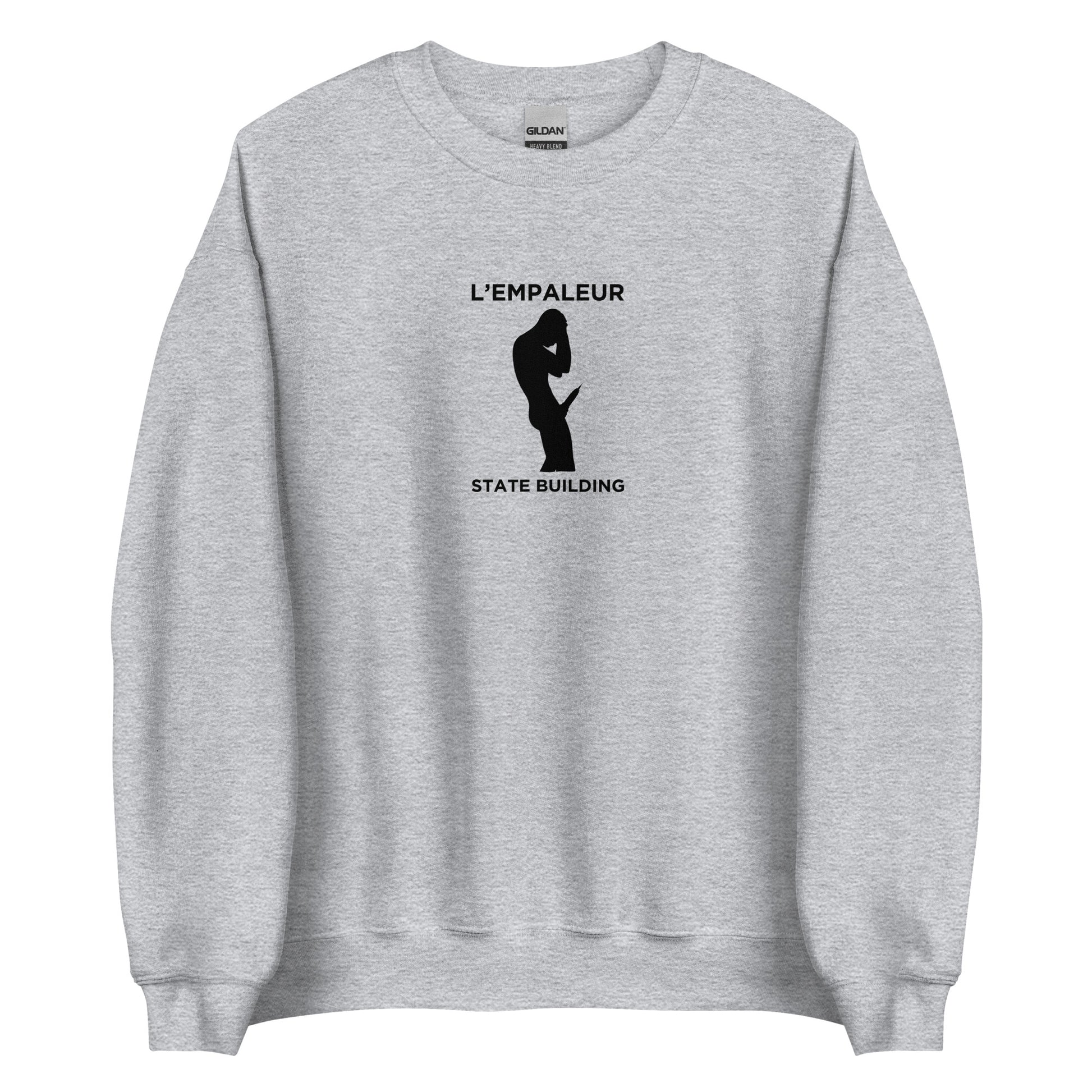 Sweat unisexe col rond L'empaleur state building - Sedurro