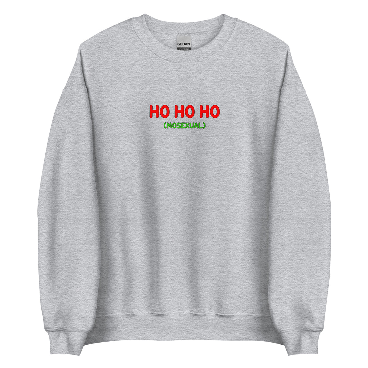 Sweat unisexe col rond Ho ho ho (mosexual) - Sedurro