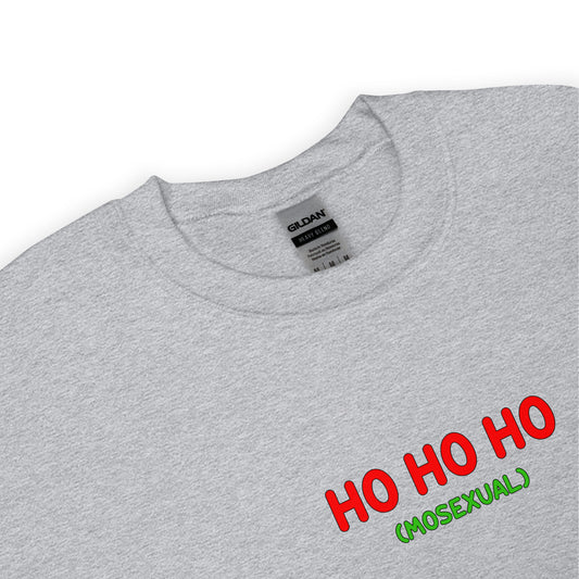 Sweat unisexe col rond Ho ho ho (mosexual) - Sedurro