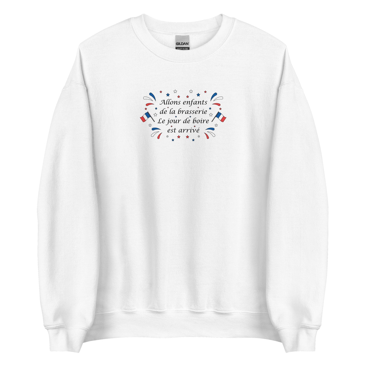 Sweat unisexe col rond Allons enfants de la brasserie - Sedurro