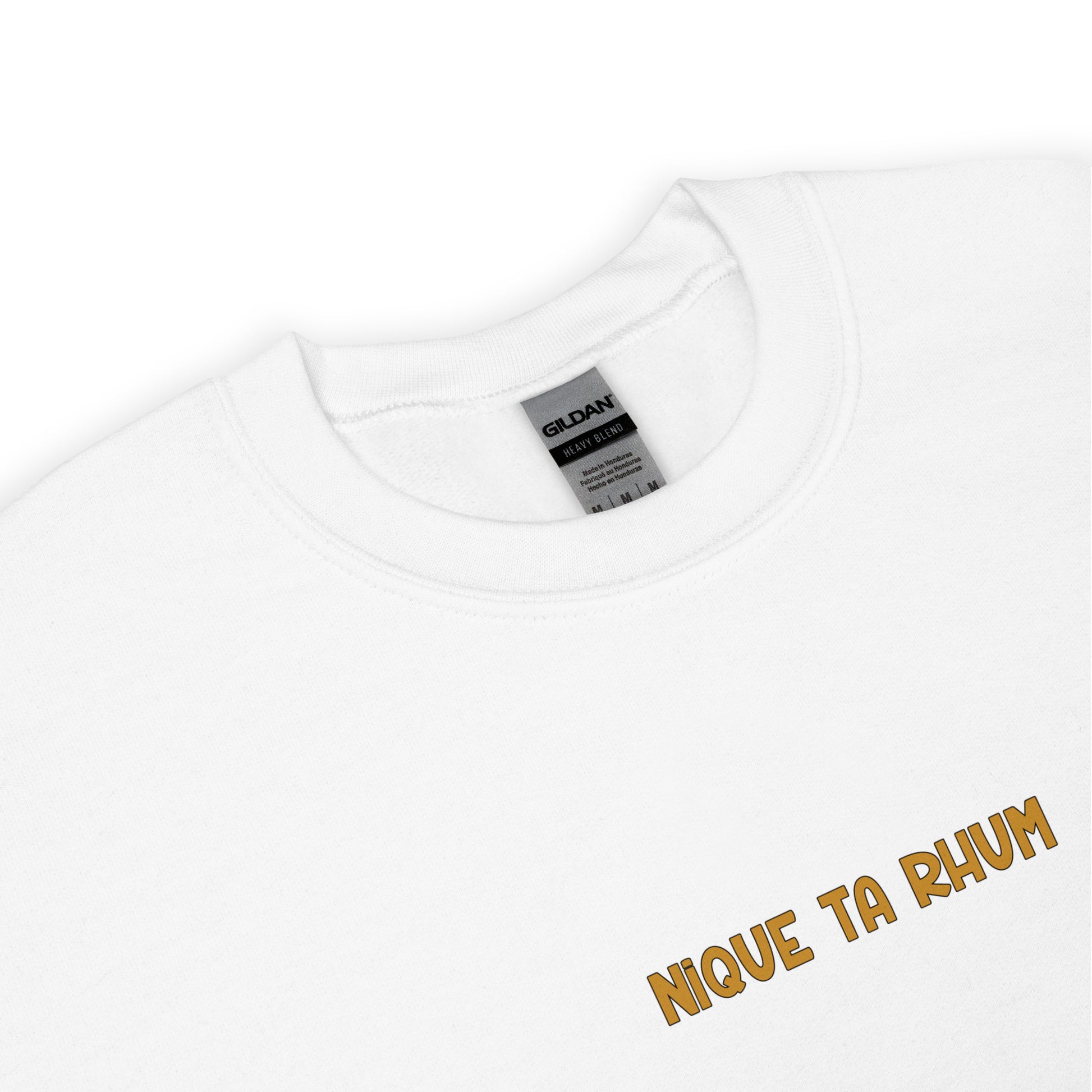 Sweat unisexe col rond Nique ta rhum - Sedurro