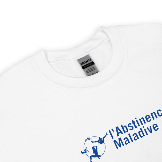 Sweat unisexe col rond L'Abstinence maladive - Sedurro