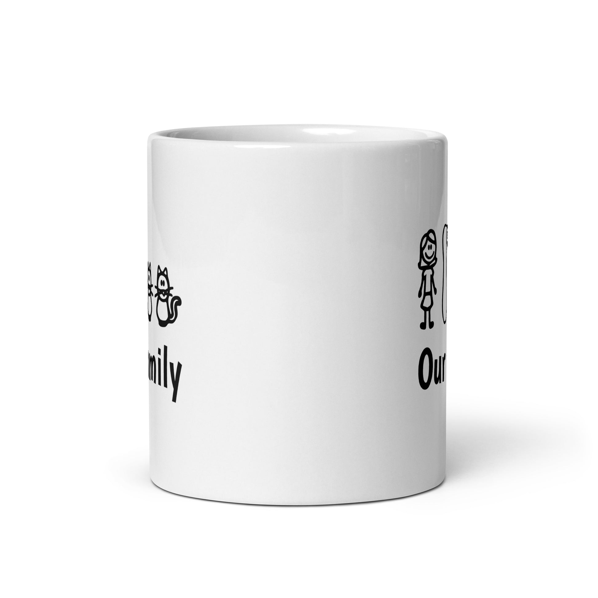 Mug Our family woman vibrator cats - Sedurro