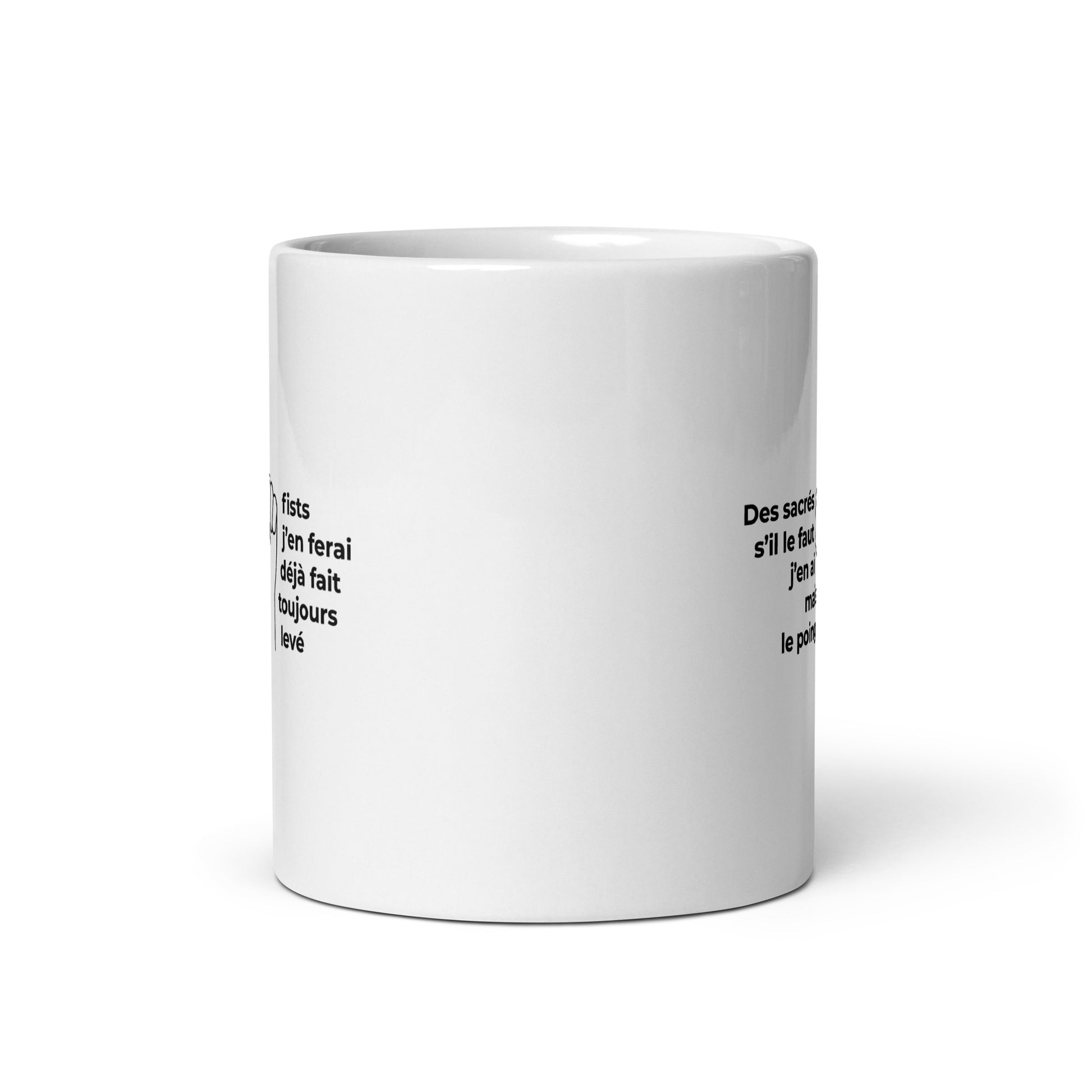 Mug Paroles des sacrés fists toujours le poing levé - Sedurro