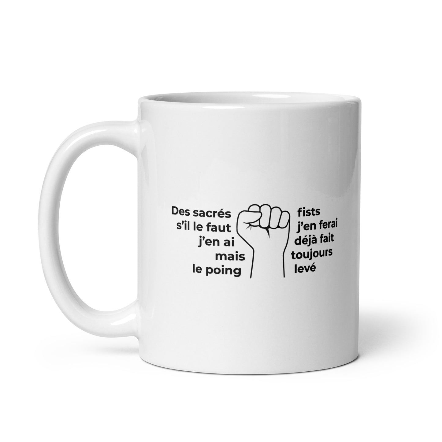 Mug Paroles des sacrés fists toujours le poing levé - Sedurro