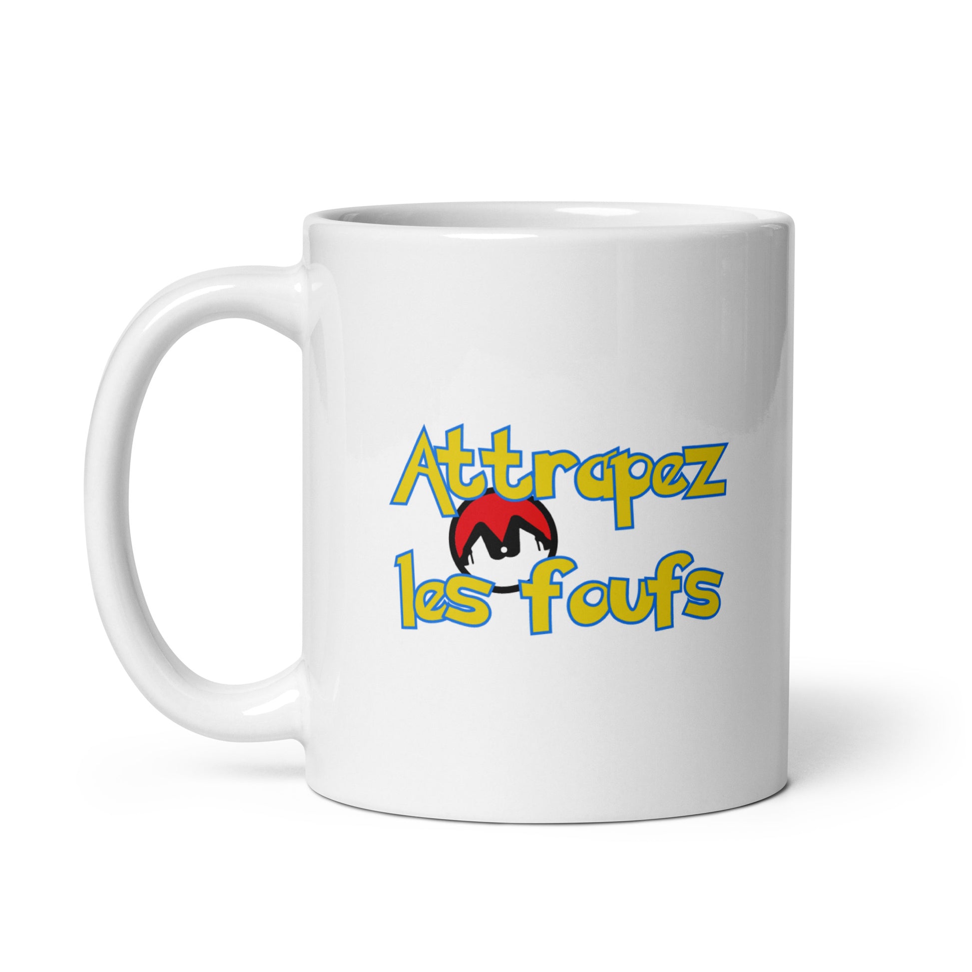 Mug Attrapez les foufs Pokeboule - Sedurro