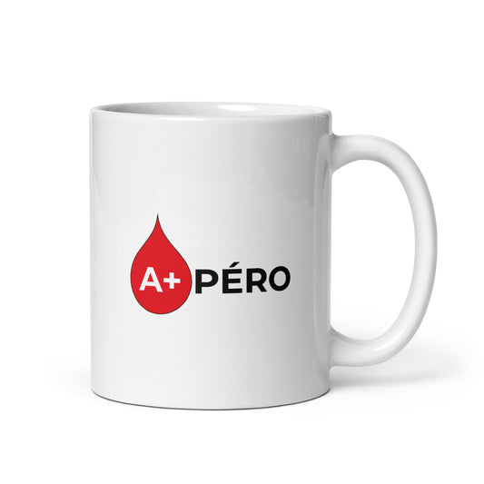 Mug Apéro groupe sanguin A+ Default Title - Sedurro