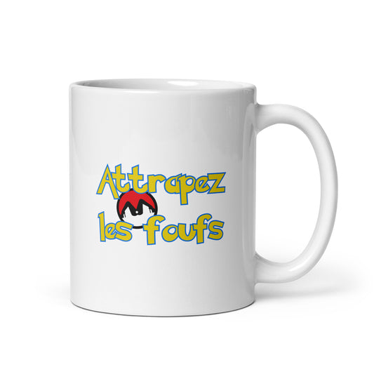 Mug Attrapez les foufs Pokeboule - Sedurro