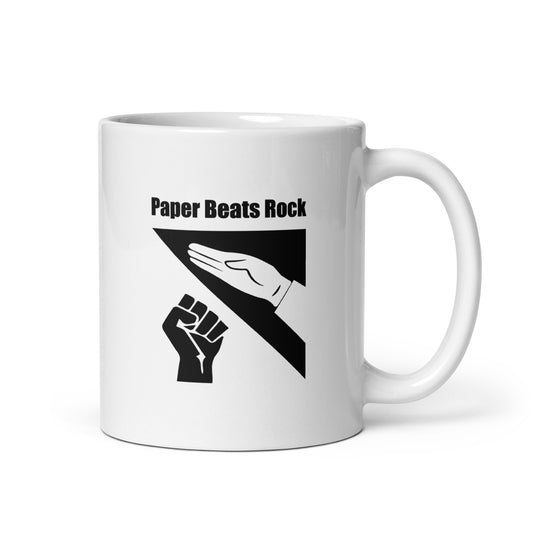 Mug Paper beats rock - Sedurro